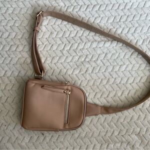 Tan Crossbody Bag